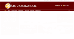 Desktop Screenshot of gulfshoreplayhouse.org